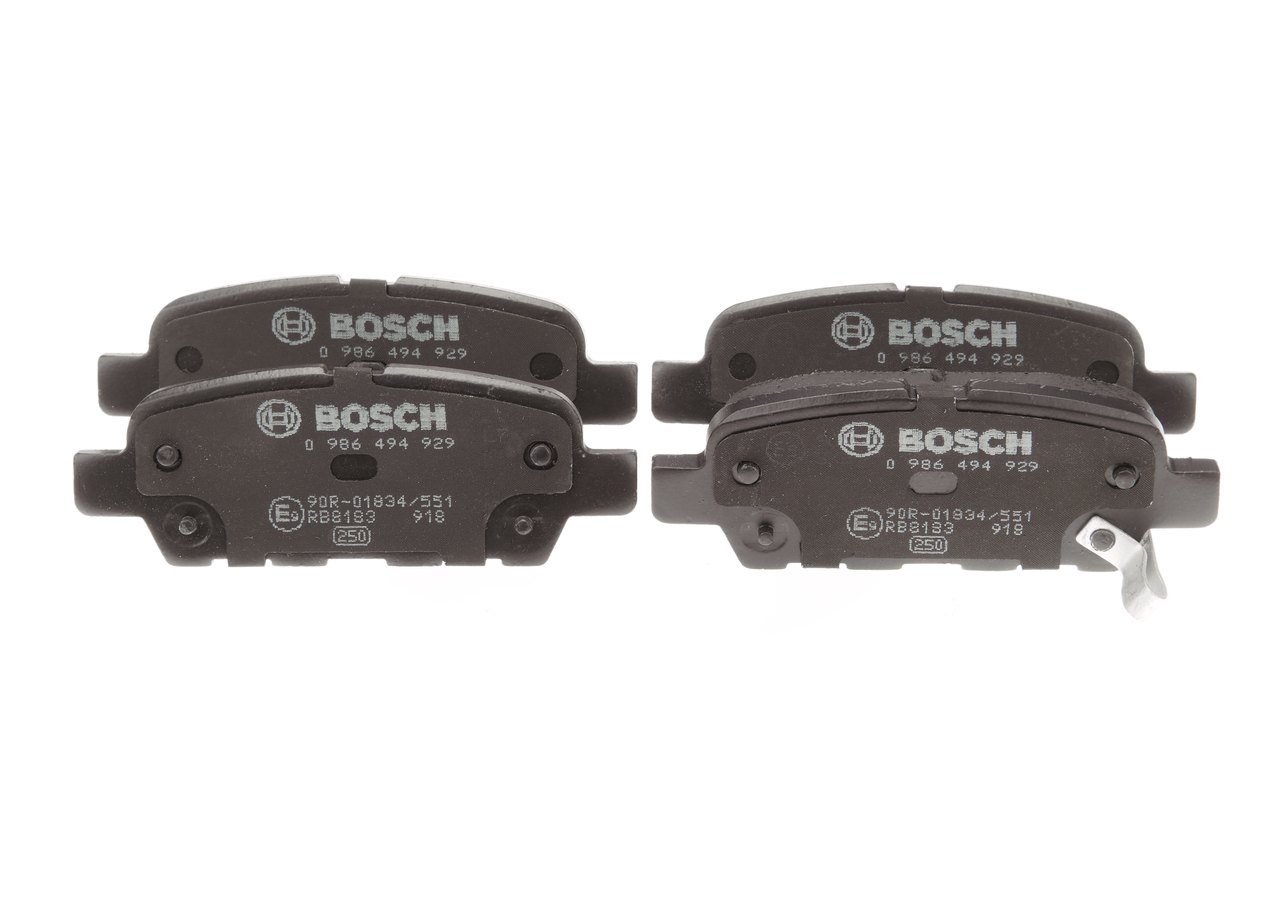 BOSCH 0 986 494 929 Bremsbeläge NISSAN SERENA (C25) 147 PS Benzin Kosten