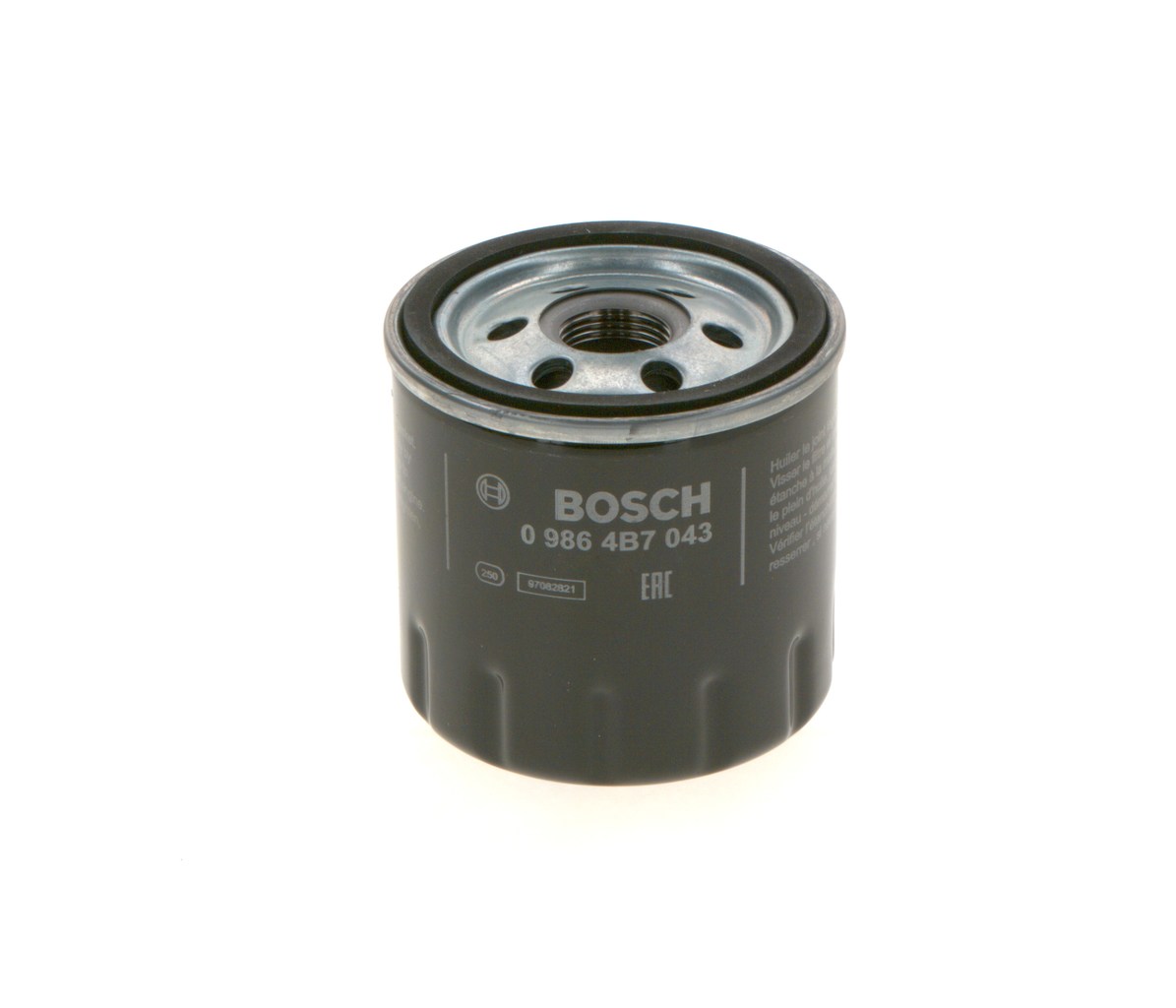 BOSCH 0 986 4B7 043: Filtr oleju z zaworem zwrotnym