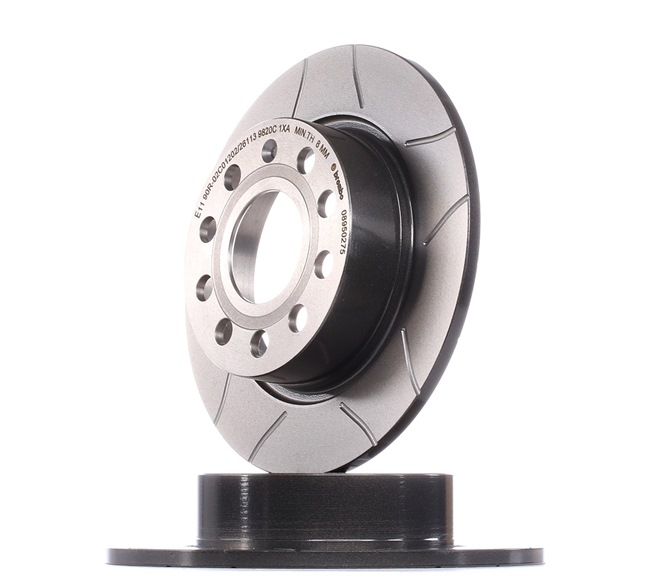 BREMBO 08.9502.75: Stabdžių diskas XTRA LINE - Max Ø: 253mm, visiškai, įtvirtinta, Ø: 253mm, padengta, su varžtais