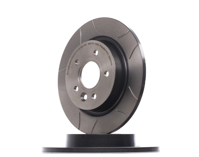 BREMBO 08.9975.75: Disco de freno MAX LINE Ø: 280mm, macizo, ranurado, Ø: 280mm, revestido