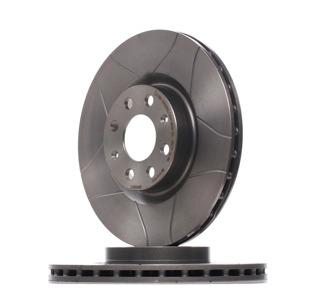 BREMBO 09.4939.77: Remschijf MAX LINE Ø: 284mm, interne ventilatie, Gekerft, Ø: 284mm, Gecoat, Met schroeven