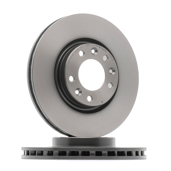 BREMBO 09.C825.11: Féktárcsa PRIME LINE - UV Coated Ø: 283mm, belső hűtésű, Ø: 283mm, bevonatolt, csavarokkal