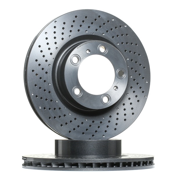 BREMBO 09.D930.11: Disc de frână PRIME LINE - UV Coated Ř: 330mm, perforat/ventilat interior, Ř: 330mm, acoperit (cu un strat protector), cu suruburi