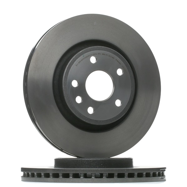 BREMBO 09.N236.21: Remschijf PRIME LINE - UV Coated Ø: 350mm, interne ventilatie, Ø: 350mm, Gecoat