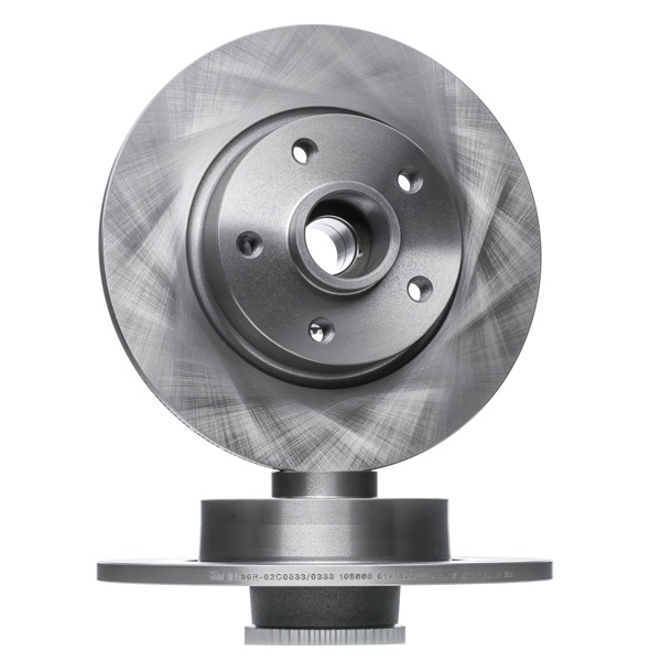 FEBI BILSTEIN 108665: Remschijf Achteras, Ø: 280mm, volledig, Ø: 280mm, Geolied, Met ABS sensorring