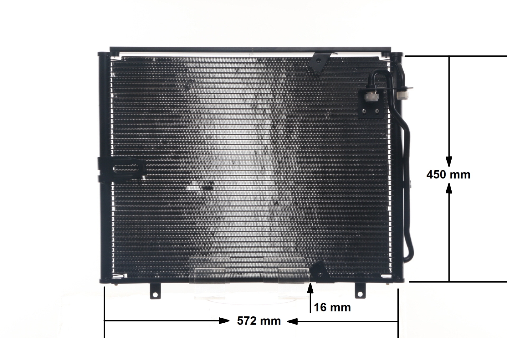 MAHLE ORIGINAL AC 148 000S: Klimakondensator BEHR ohne Trockner