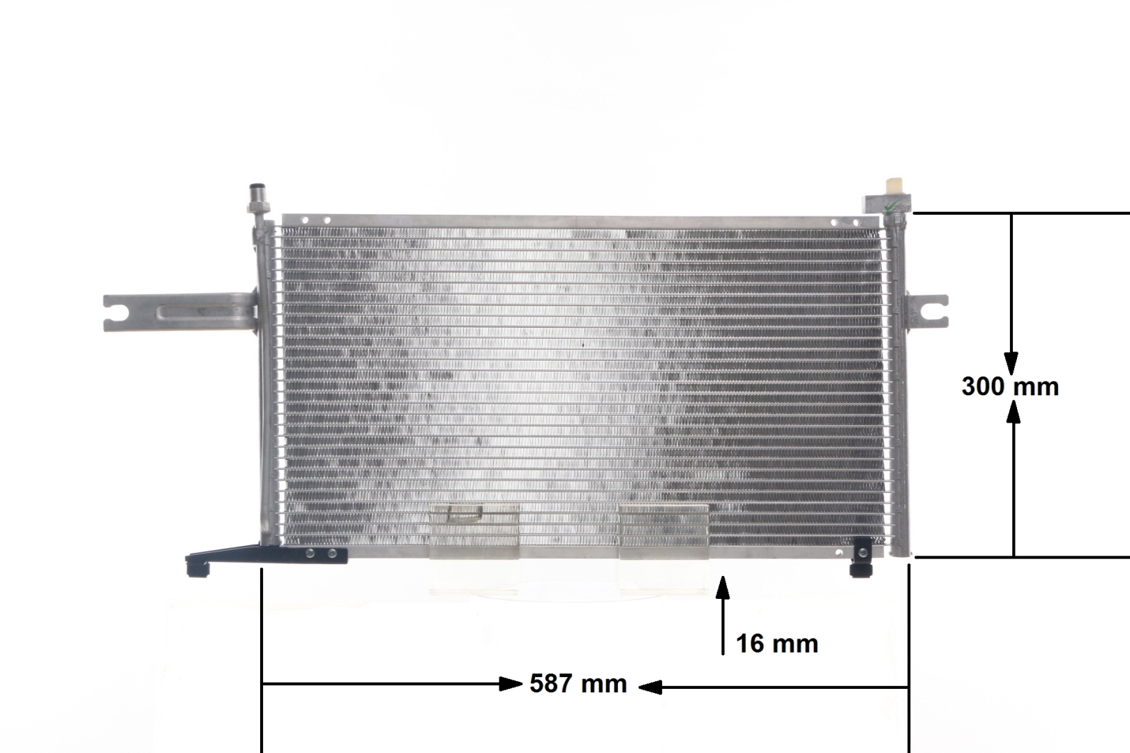 MAHLE ORIGINAL AC 240 000S: Skraplacz, klimatyzacja BEHR bez osuszacza