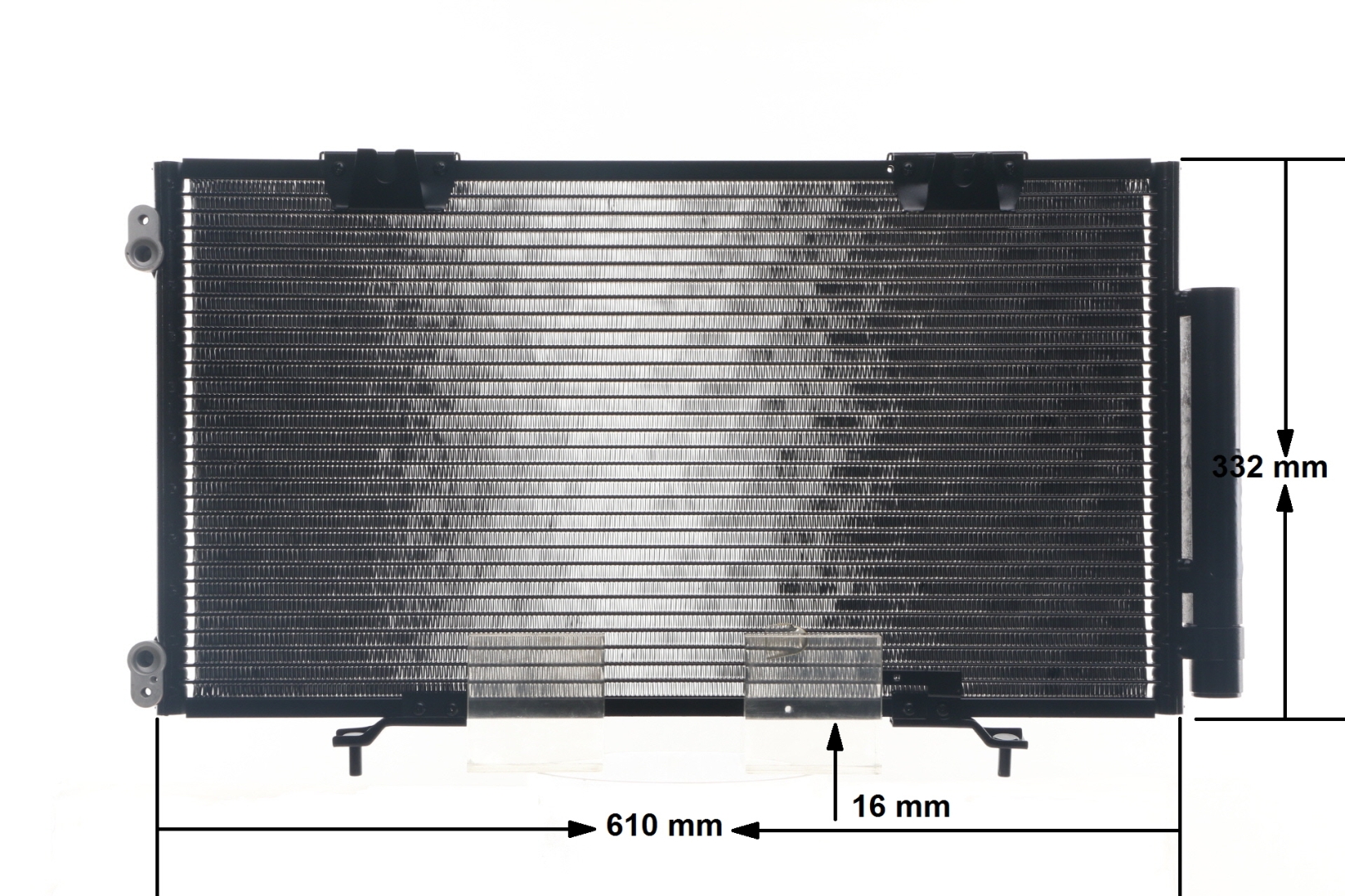 MAHLE ORIGINAL AC 261 000S: Skraplacz, klimatyzacja BEHR z osuszaczem