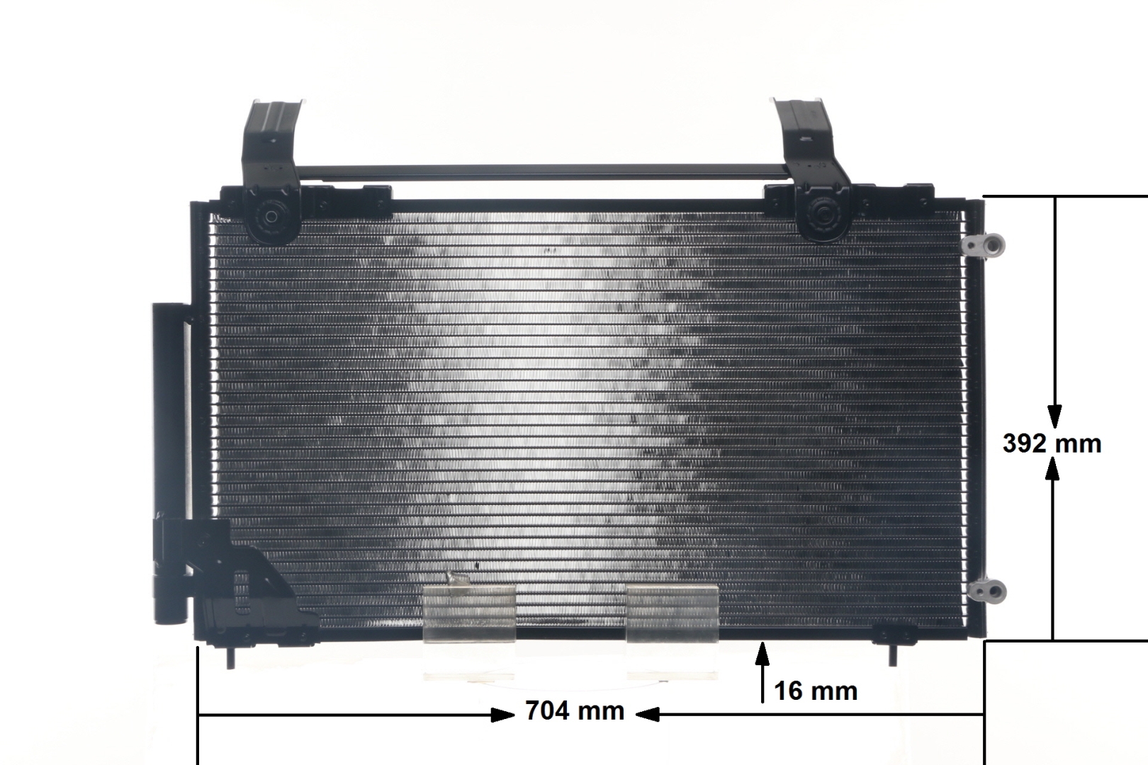 MAHLE ORIGINAL AC 471 000S: Kondensator, klimaanlegg med tørker