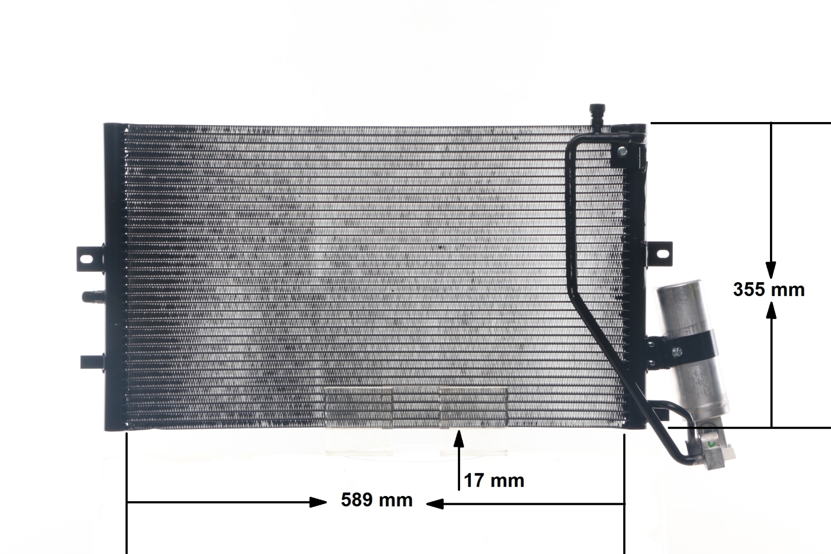 MAHLE ORIGINAL AC 478 000S: Condensator, climatizare cu uscator