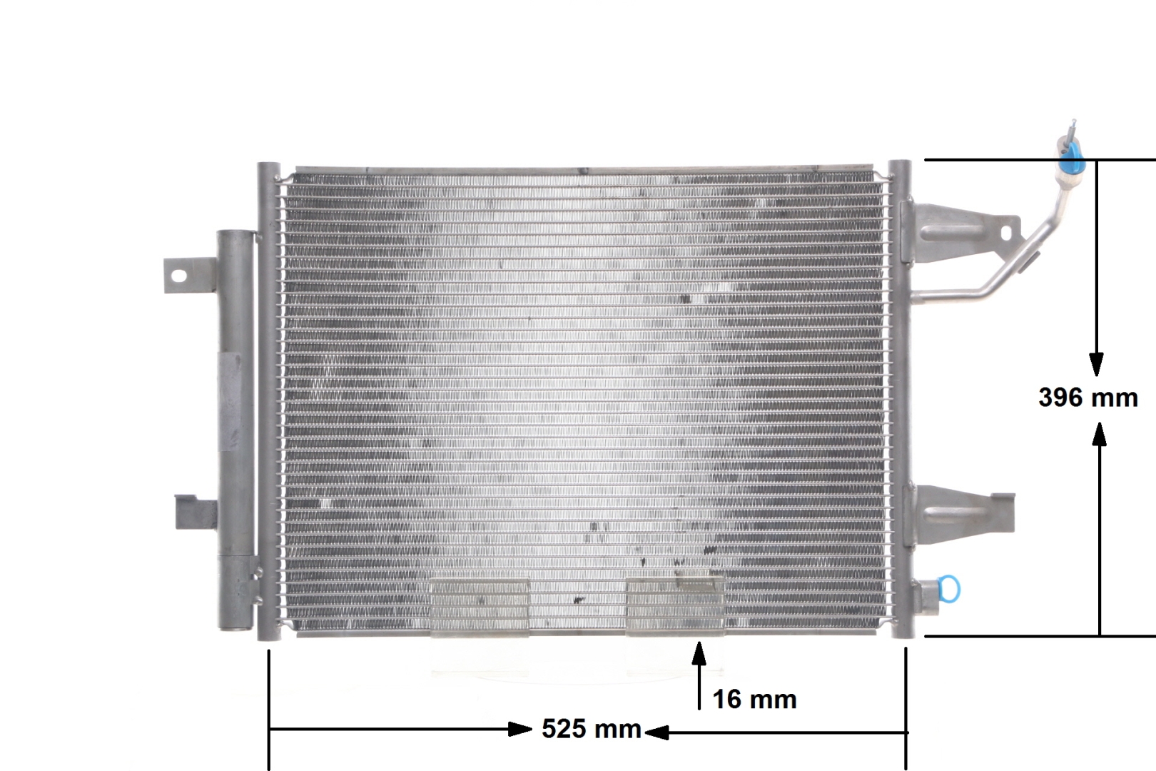 MAHLE ORIGINAL AC 509 000S Kondensator, klimaanlæg MITSUBISHI COLT 6 (Z3A, Z2A) 150 HK Benzin hvad koster