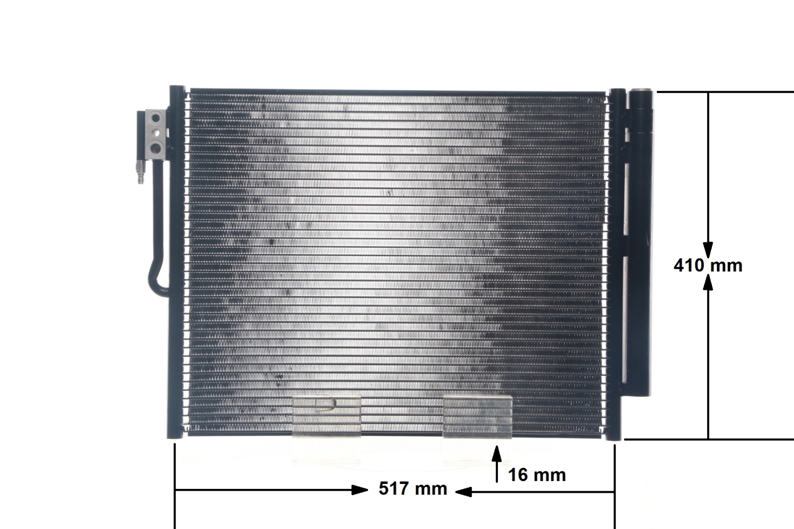 MAHLE ORIGINAL AC 596 000S: Condensator, climatizare cu uscator