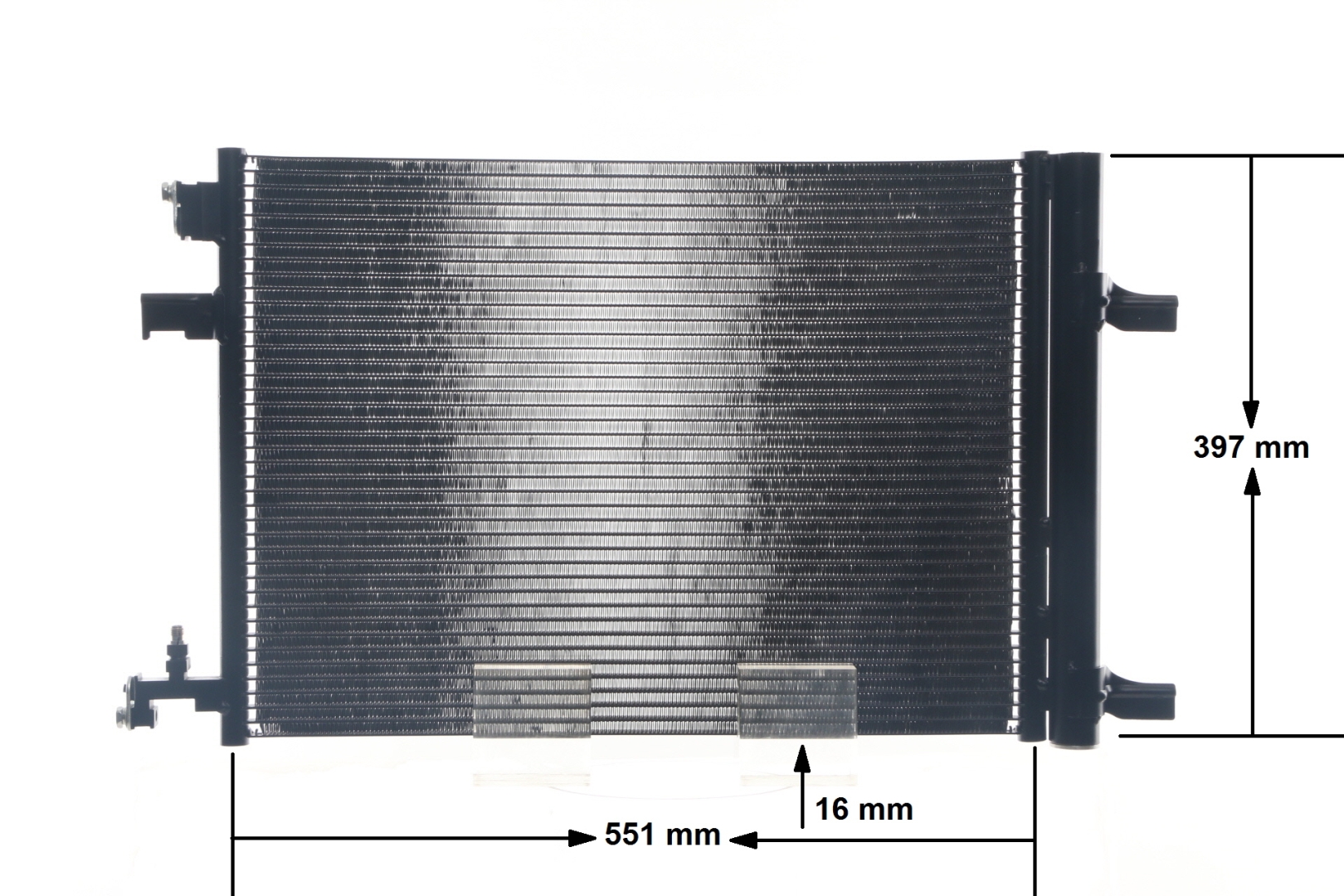 MAHLE ORIGINAL AC 636 000S: Klimakondensator BEHR mit Trockner