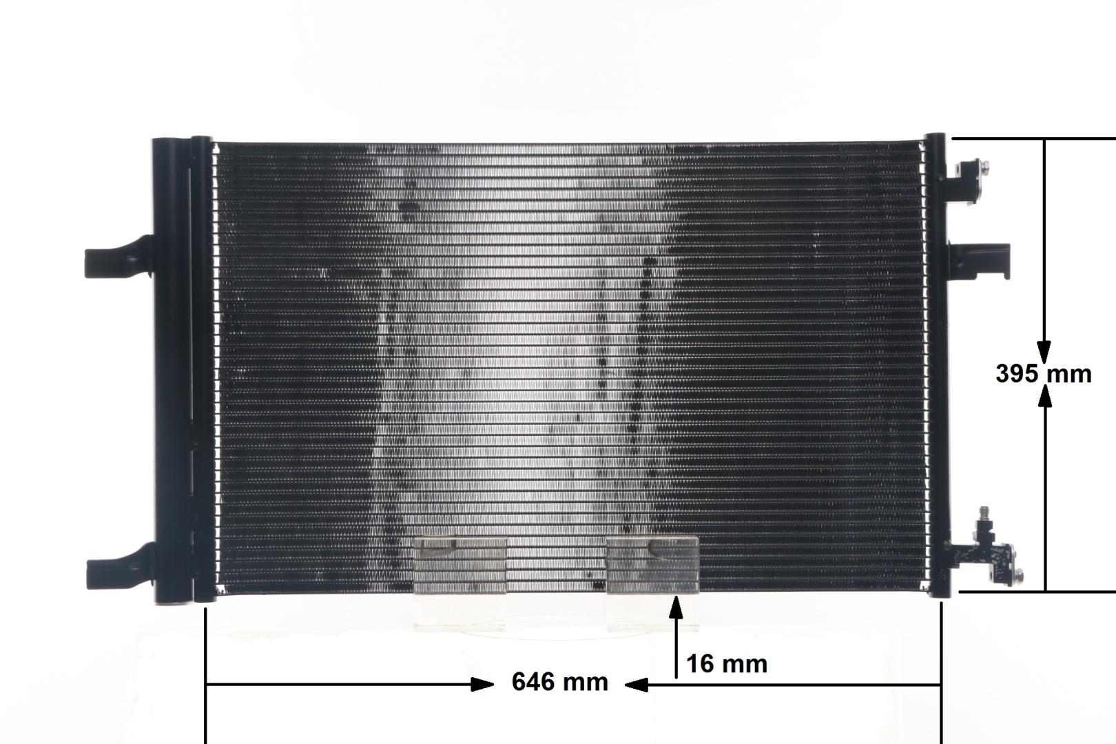 MAHLE ORIGINAL AC 637 000S: Klimakondensator BEHR mit Trockner