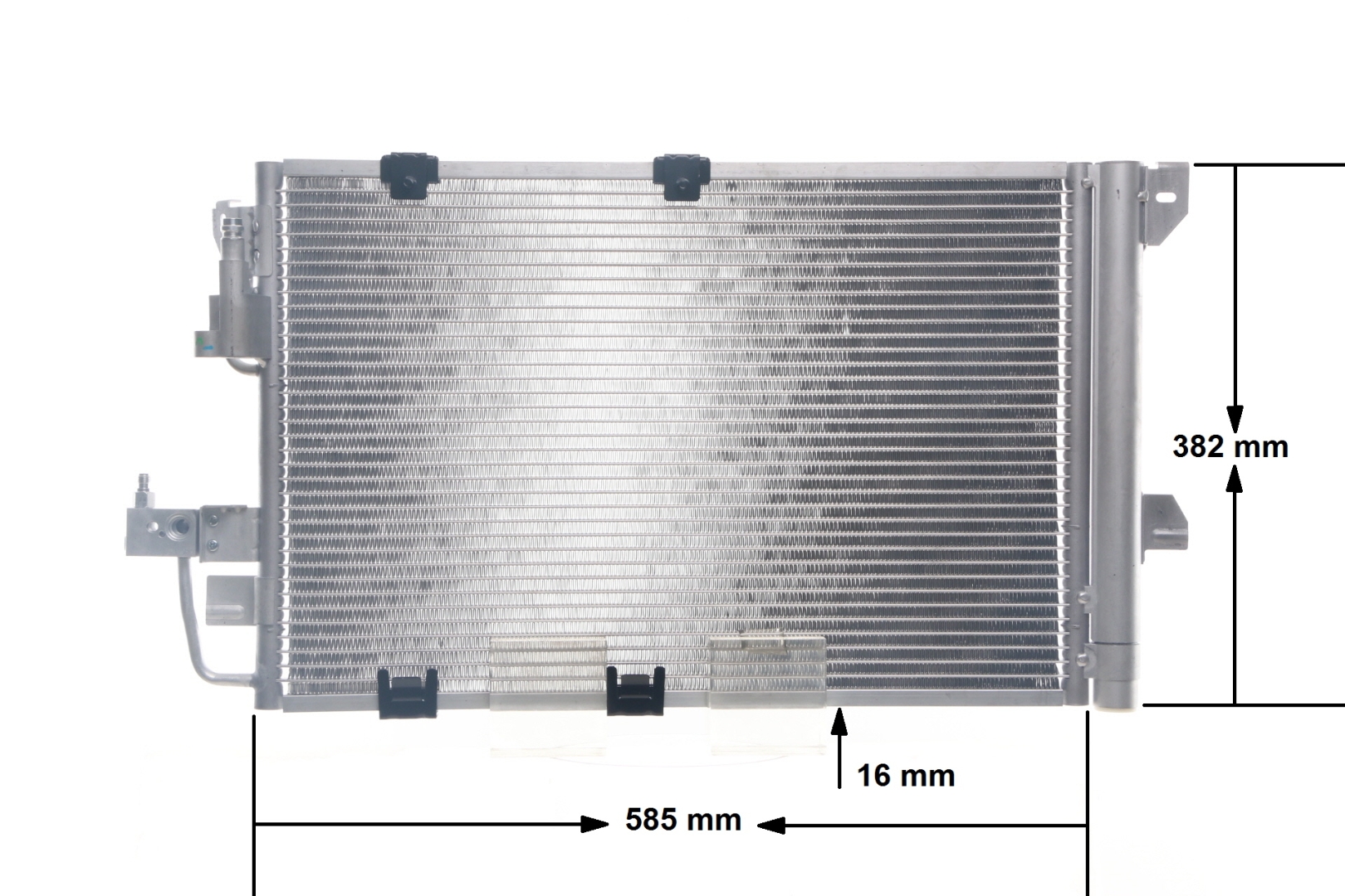 MAHLE ORIGINAL AC 665 000S: Condensator, climatizare cu uscator