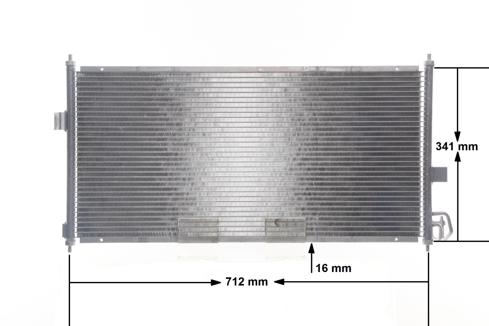 MAHLE ORIGINAL AC 674 000S: Skraplacz, klimatyzacja BEHR bez osuszacza