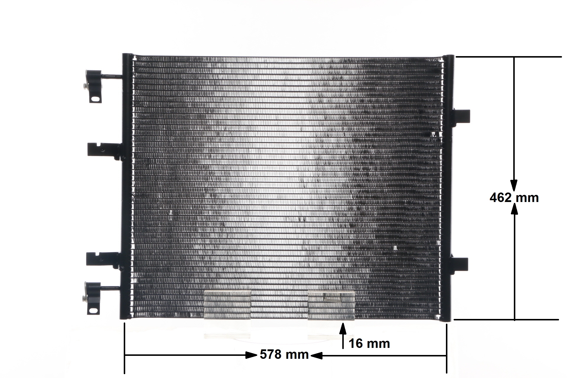 MAHLE ORIGINAL AC 708 000S: Klimakondensator BEHR ohne Trockner