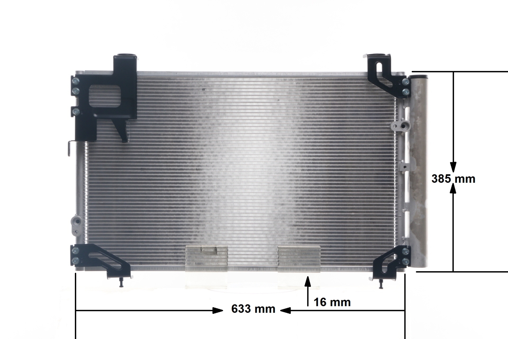MAHLE ORIGINAL AC 711 000S: Skraplacz, klimatyzacja BEHR z osuszaczem