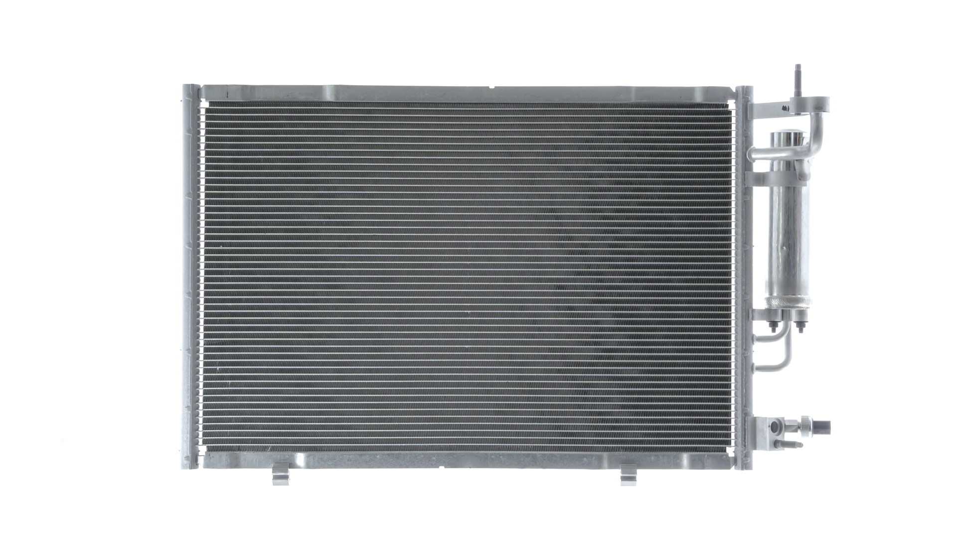 MAHLE ORIGINAL AC 748 000P: Klimakondensator BEHR *** PREMIUM LINE *** mit Zubehör, mit Druckschalter, mit Trockner, Ansaugleitung, Druckleitung