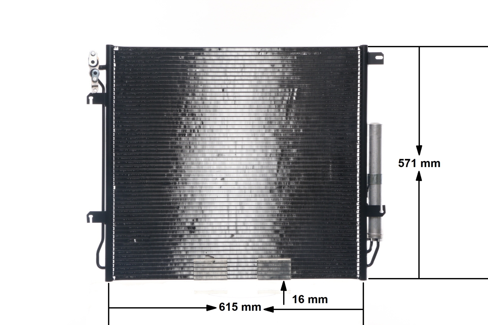 MAHLE ORIGINAL AC 759 000S: Condensator, climatizare cu uscator