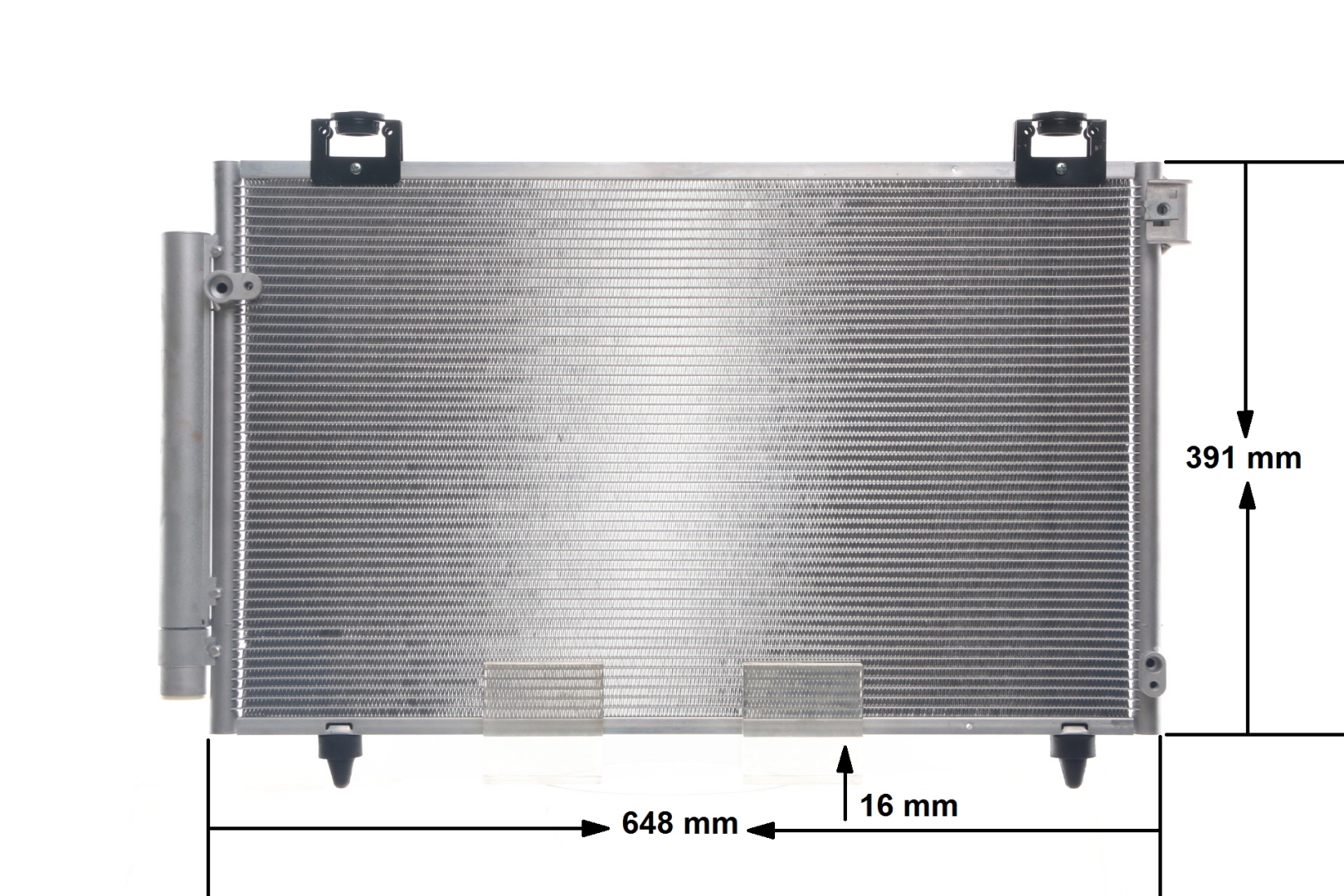 MAHLE ORIGINAL AC 821 000S: Skraplacz, klimatyzacja BEHR z osuszaczem
