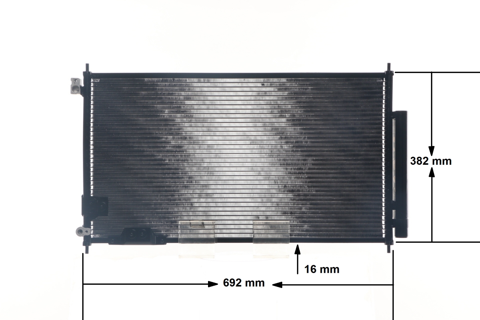 MAHLE ORIGINAL AC 826 000S: Condensator, climatizare cu uscator