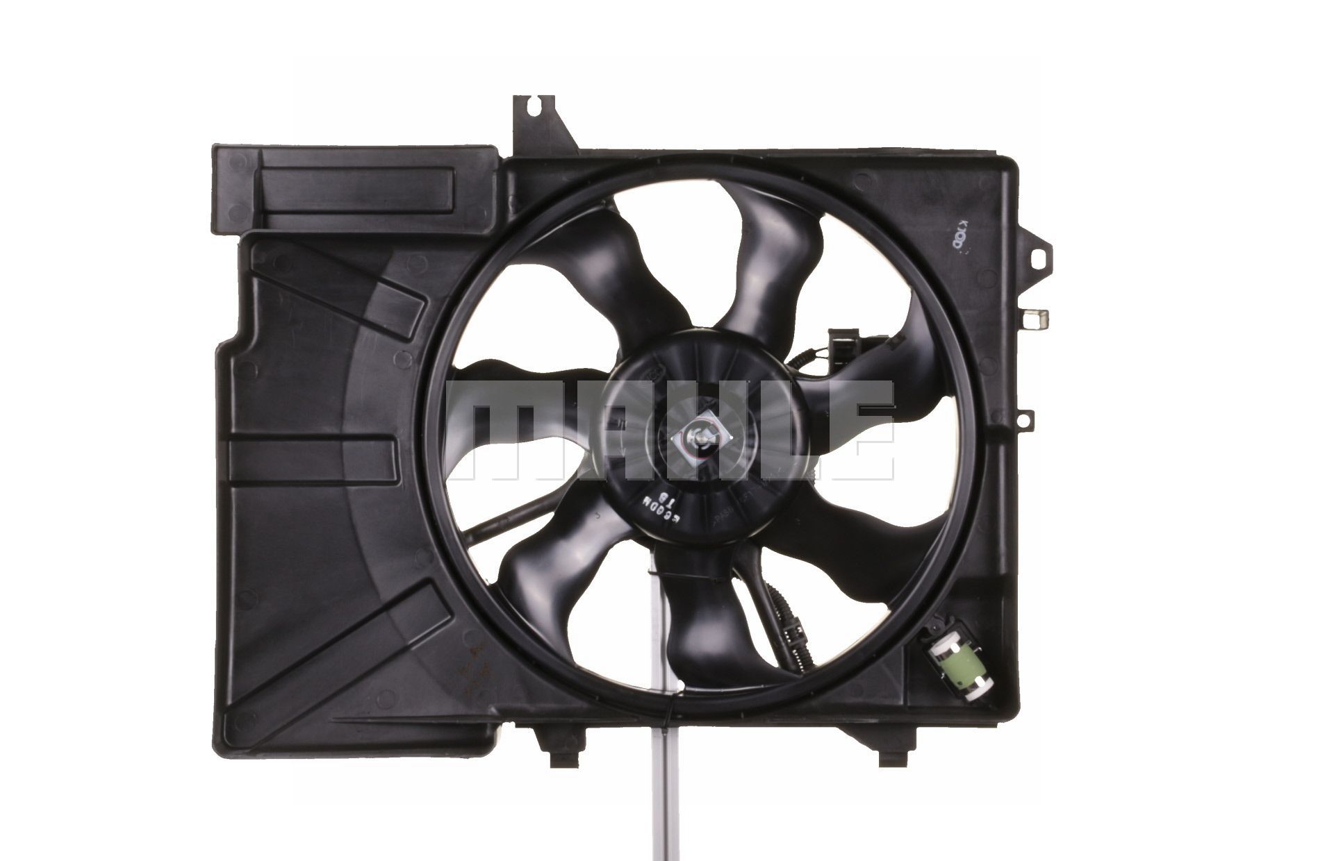 MAHLE ORIGINAL CFF 227 000P: Wentylator chłodnicy BEHR *** PREMIUM LINE *** 360[mm], ze zintegrowanym regulatorem, z ramą wentylatora chłodnicy (Zarge)