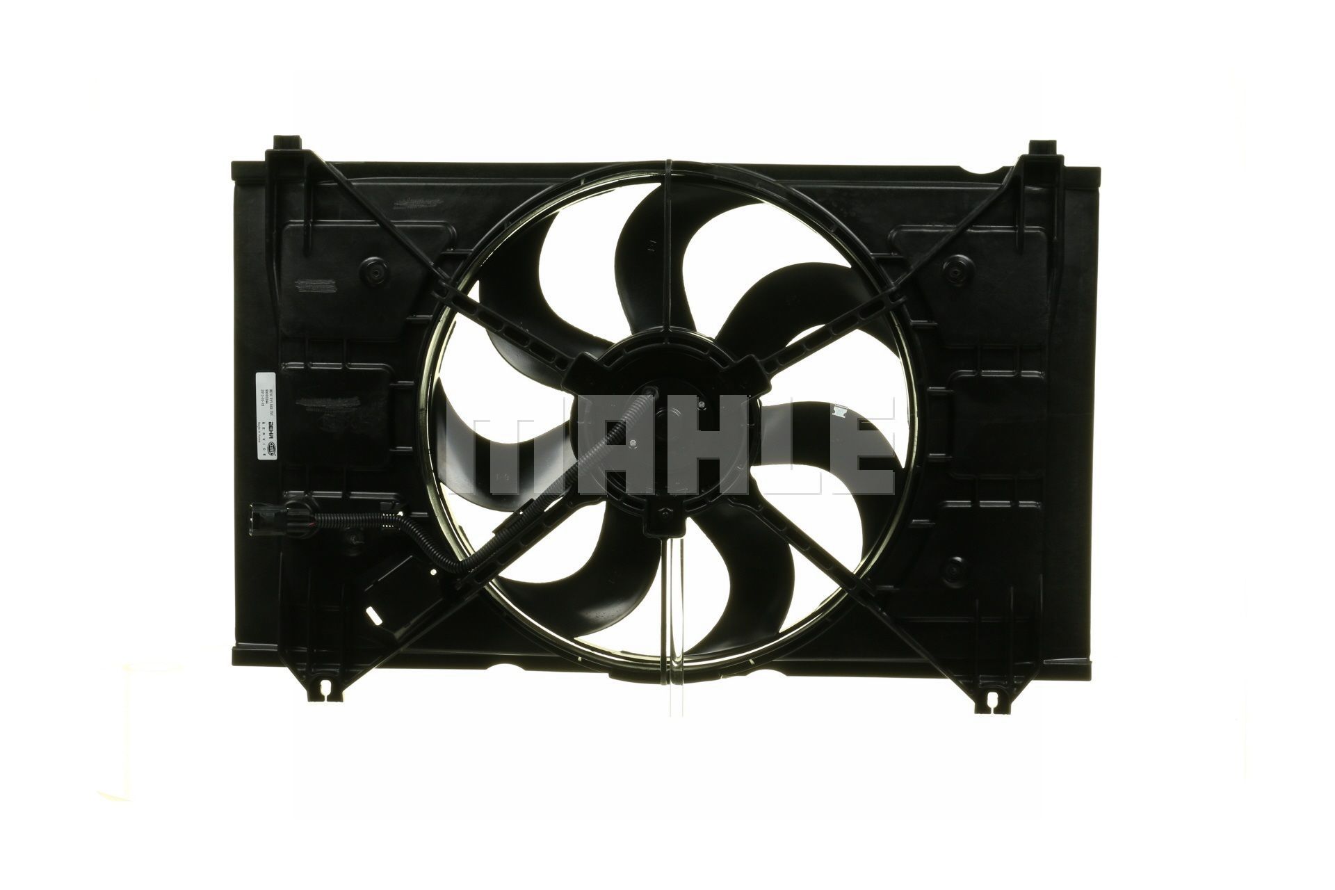 MAHLE ORIGINAL CFF 252 000P: Ventilator, radiator 390mm, cu rama aerisire radiator