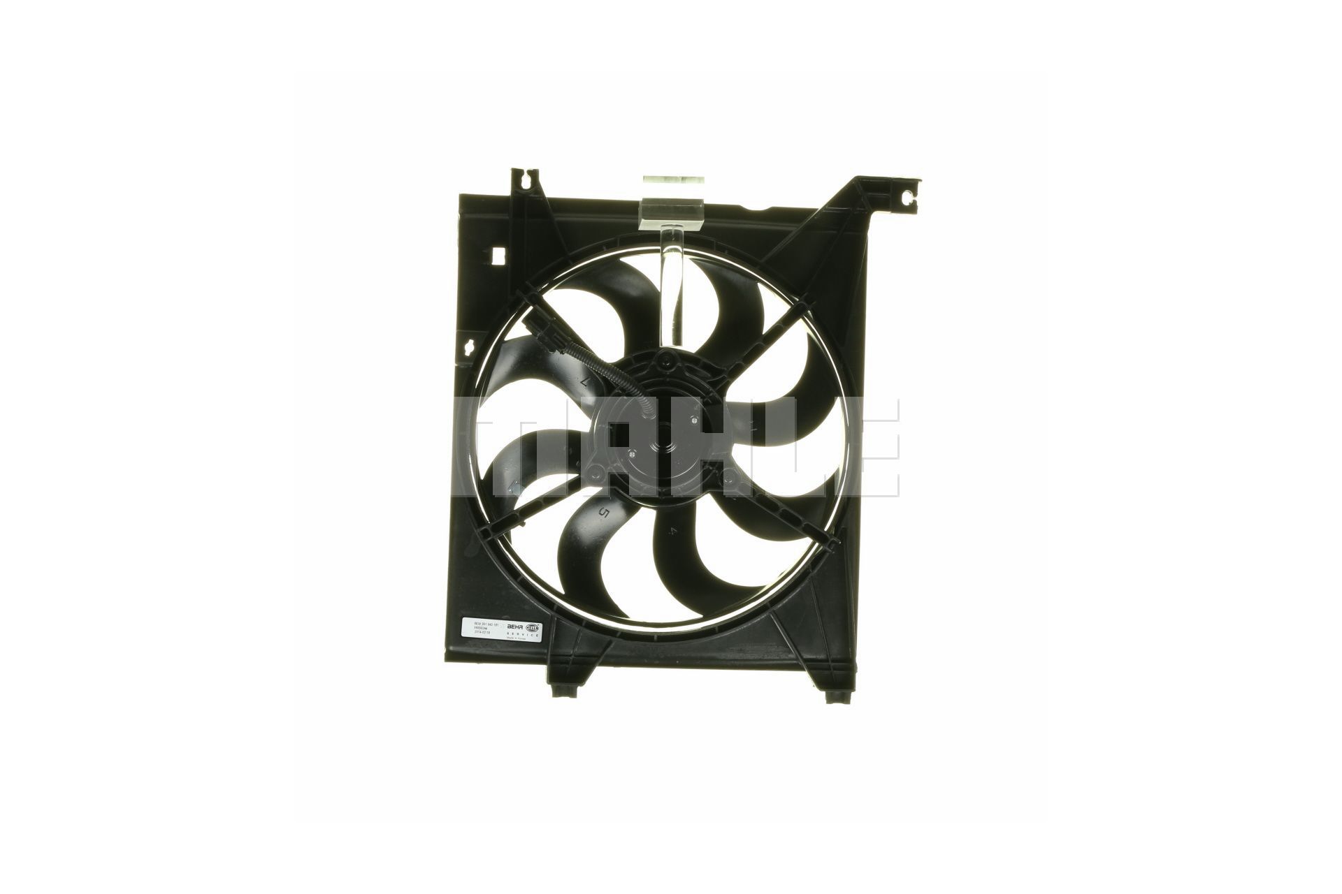 MAHLE ORIGINAL CFF 259 000P: Koelventilator BEHR *** PREMIUM LINE *** 320mm, Zonder ingebouwde regelaar, Met ventilatorraamwerk