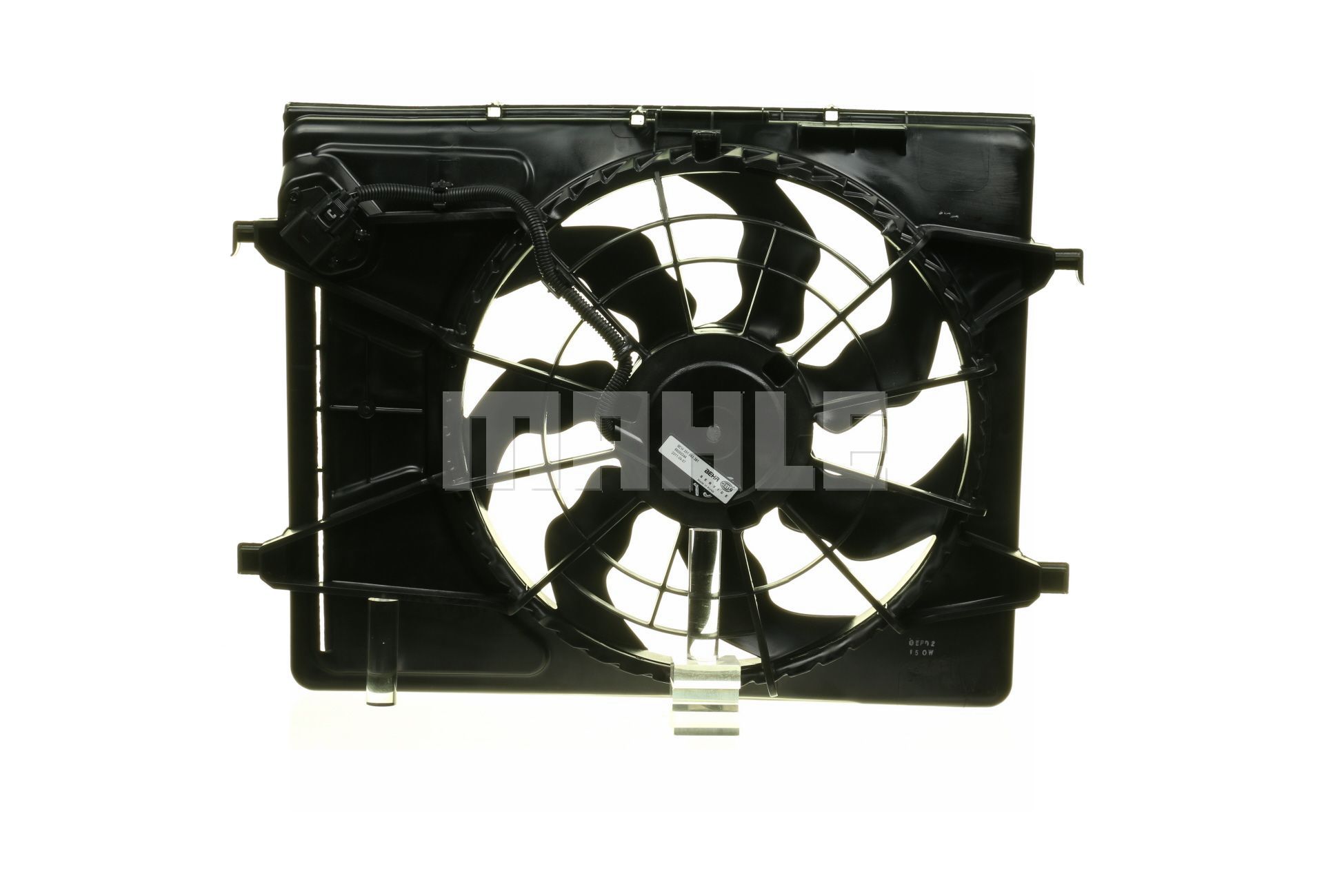 MAHLE ORIGINAL CFF 266 000P: Ventilator, radiator cu rama aerisire radiator