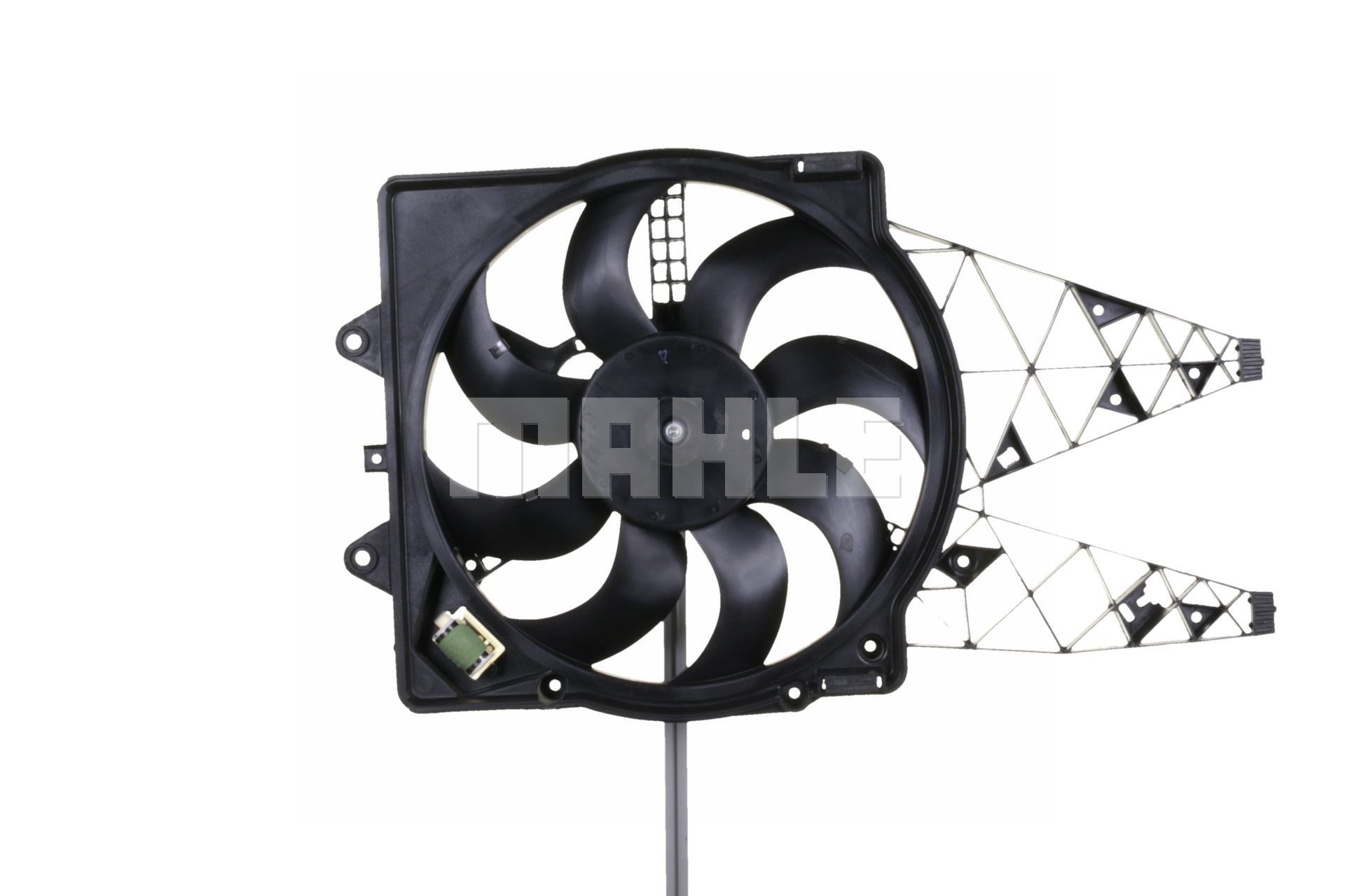 MAHLE ORIGINAL CFF 367 000P: Ventilator, radiator 405mm, cu cadru de fixare, cu rama aerisire radiator