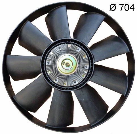 MAHLE ORIGINAL CFF 408 000P: Ventilator, radiator 704mm