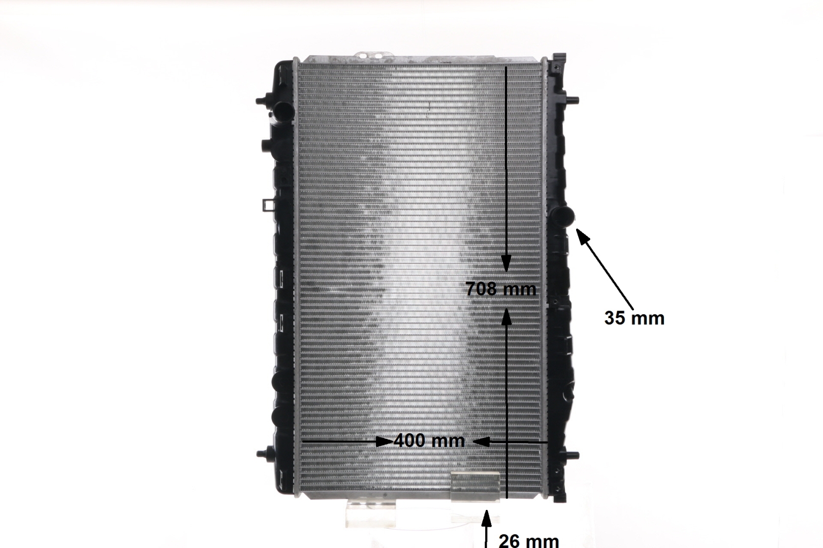 MAHLE ORIGINAL CR 1295 000S: Chłodnica, układ chłodzenia silnika BEHR