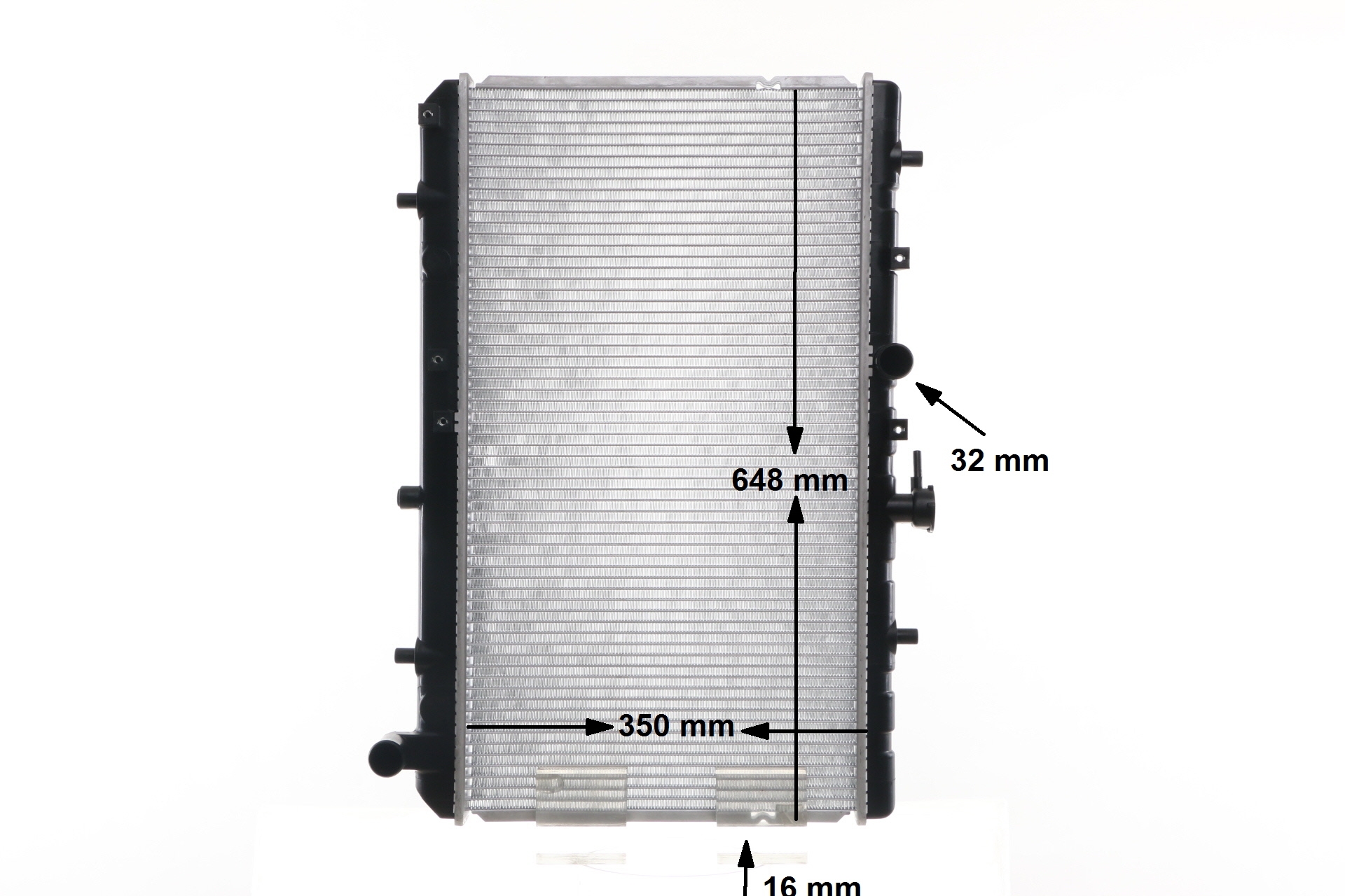 MAHLE ORIGINAL CR 1302 000S: Chłodnica, układ chłodzenia silnika BEHR