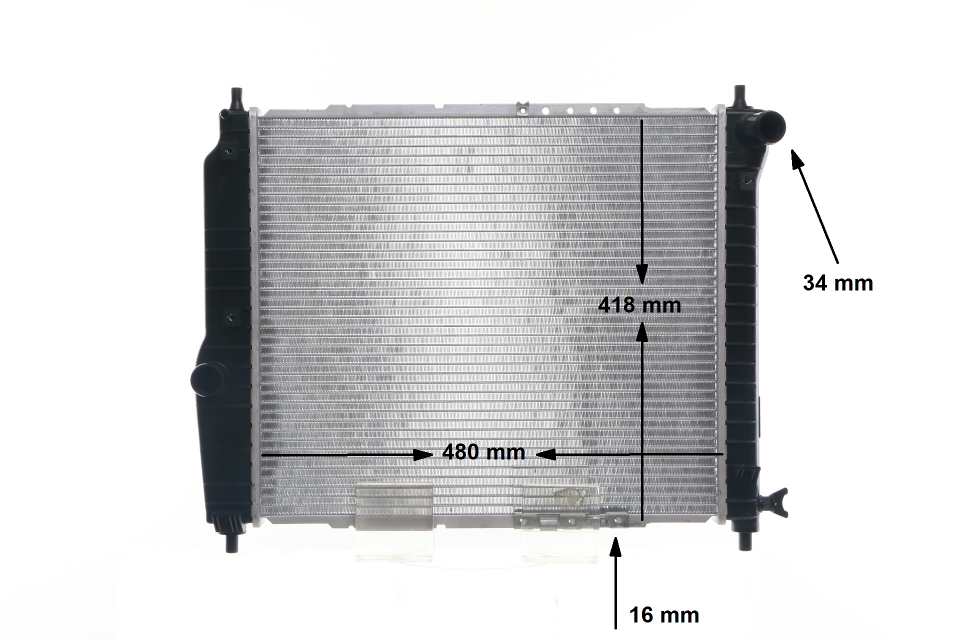 MAHLE ORIGINAL CR 1309 000S: Chłodnica, układ chłodzenia silnika BEHR