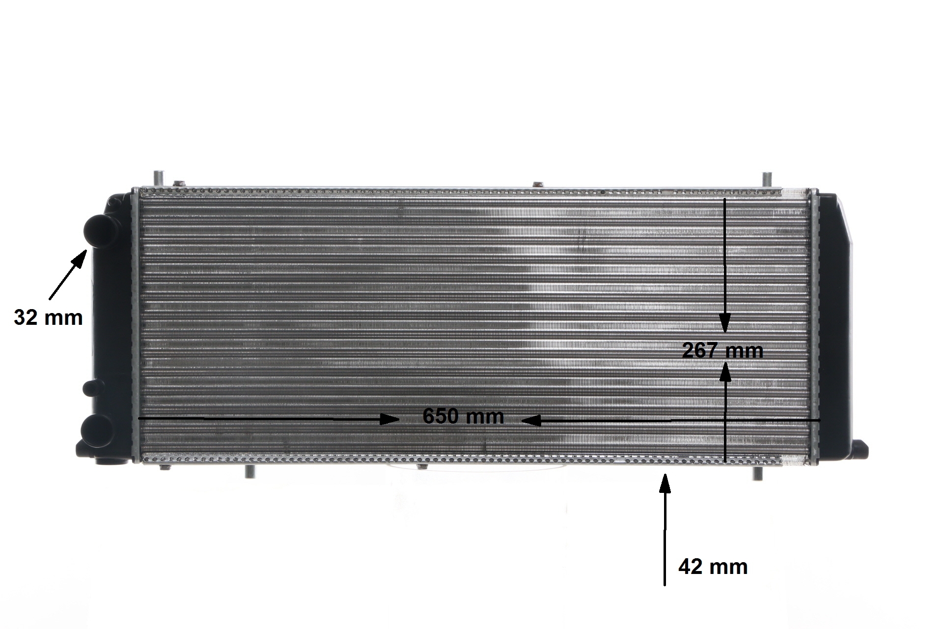 MAHLE ORIGINAL CR 140 000S: Kühler, Motorkühlung BEHR