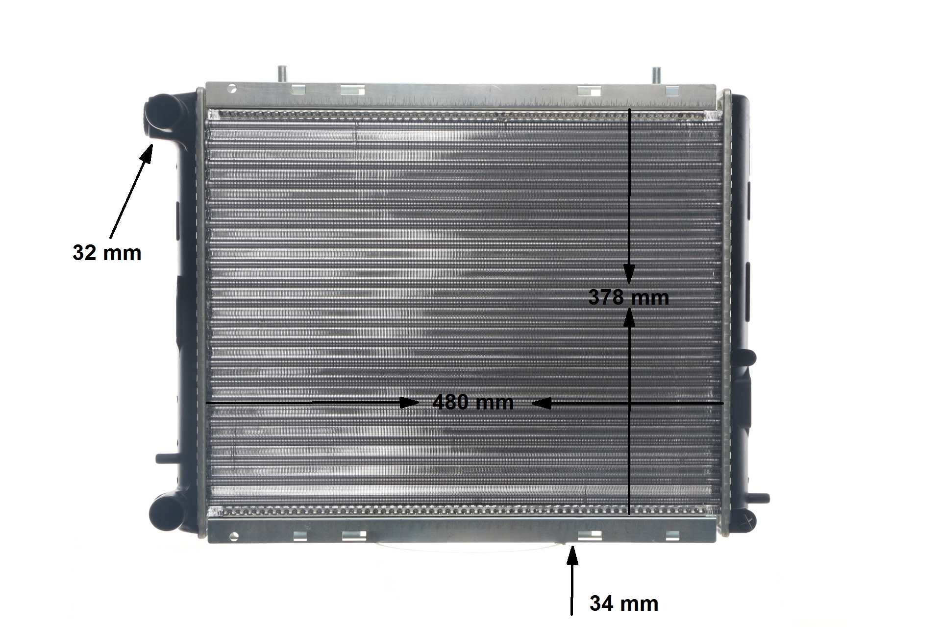 MAHLE ORIGINAL CR 152 000S Radiateur du moteur RENAULT 19 I 3/5 portes (B/C53) 64 CV Diesel coût