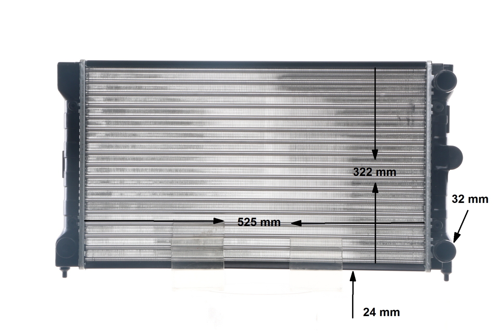 MAHLE ORIGINAL CR 1532 000S: Radiateur BEHR