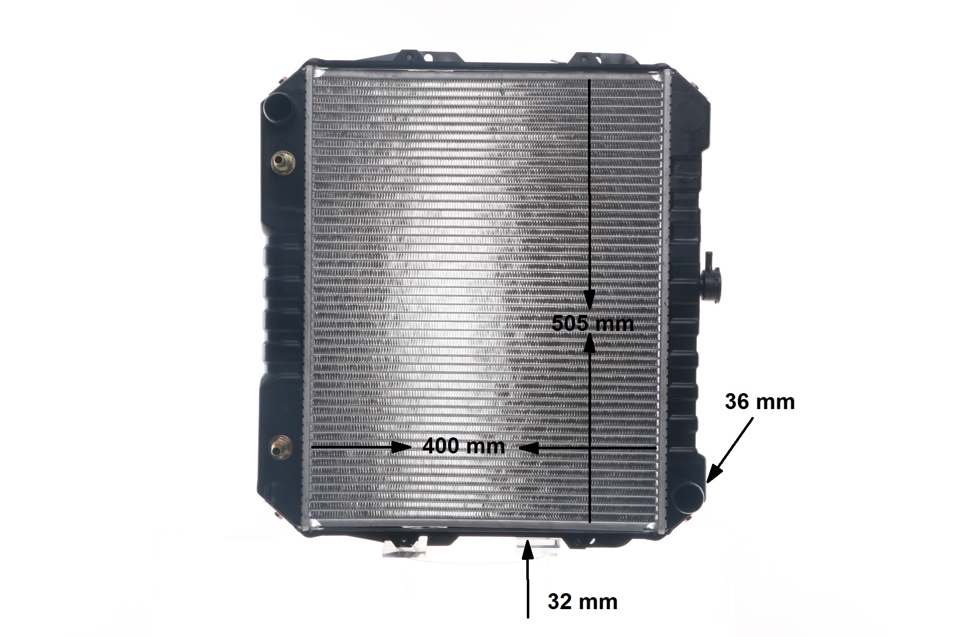 MAHLE ORIGINAL CR 1570 000S: Chłodnica, układ chłodzenia silnika BEHR