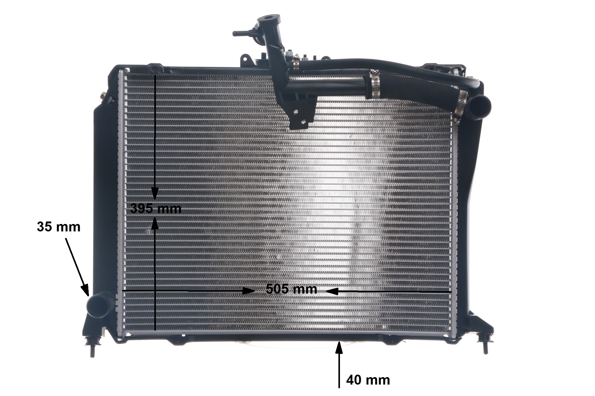 MAHLE ORIGINAL CR 1572 000S: Chłodnica, układ chłodzenia silnika BEHR