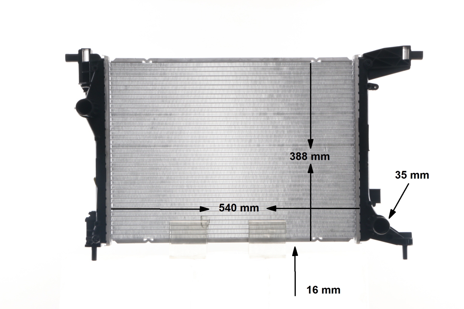 MAHLE ORIGINAL CR 1663 000S: Radiator, racire motor