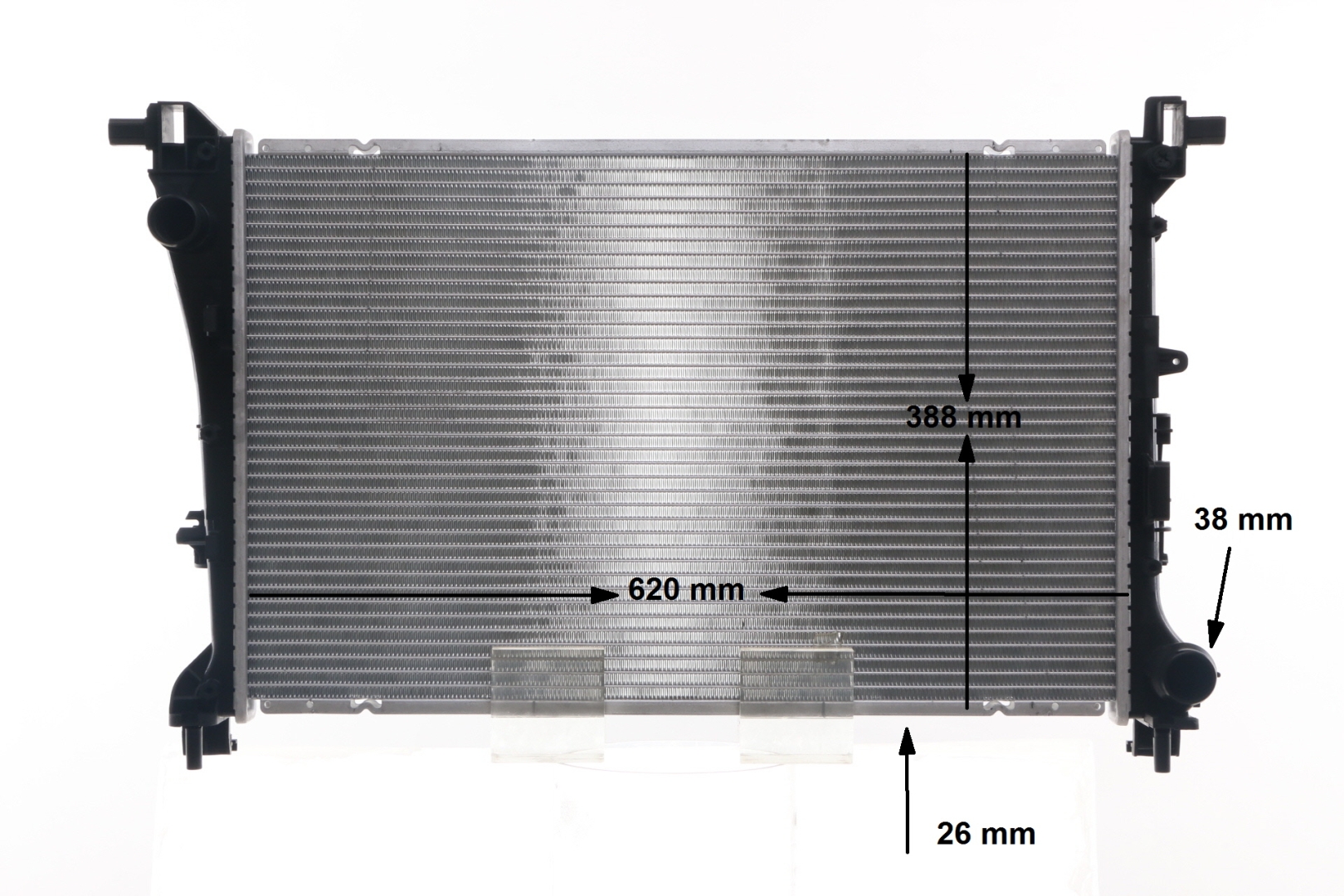 MAHLE ORIGINAL CR 1664 000S: Radiateur du moteur BEHR