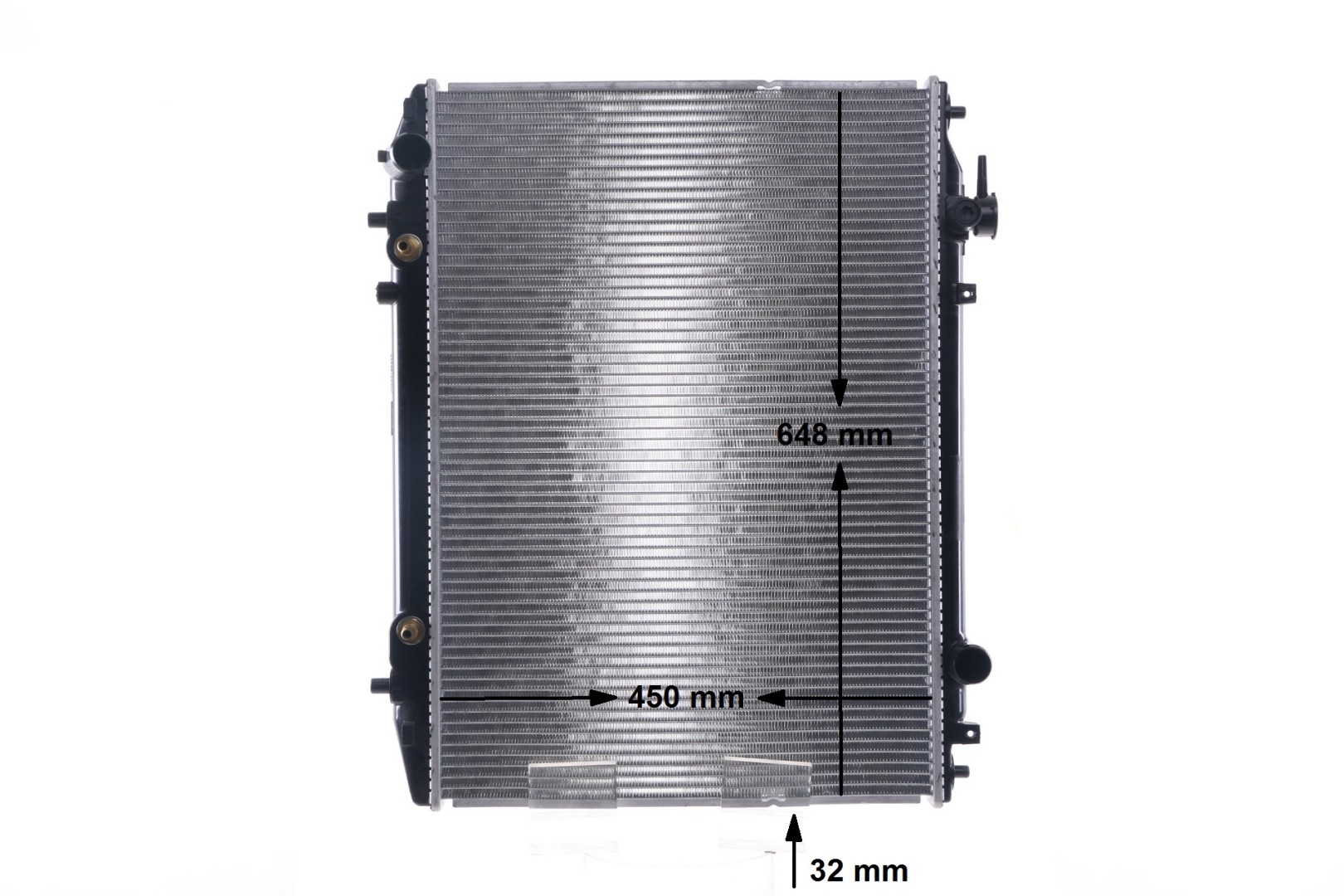 MAHLE ORIGINAL CR 1692 000S Chladič, chlazení motoru FORD RANGER (ER, EQ) 117 HP Diesel cena