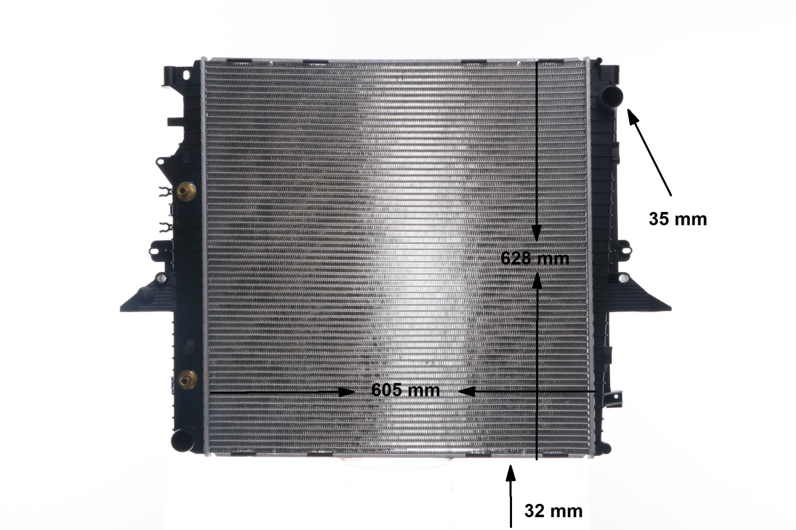 MAHLE ORIGINAL CR 1905 000S: Chłodnica, układ chłodzenia silnika BEHR