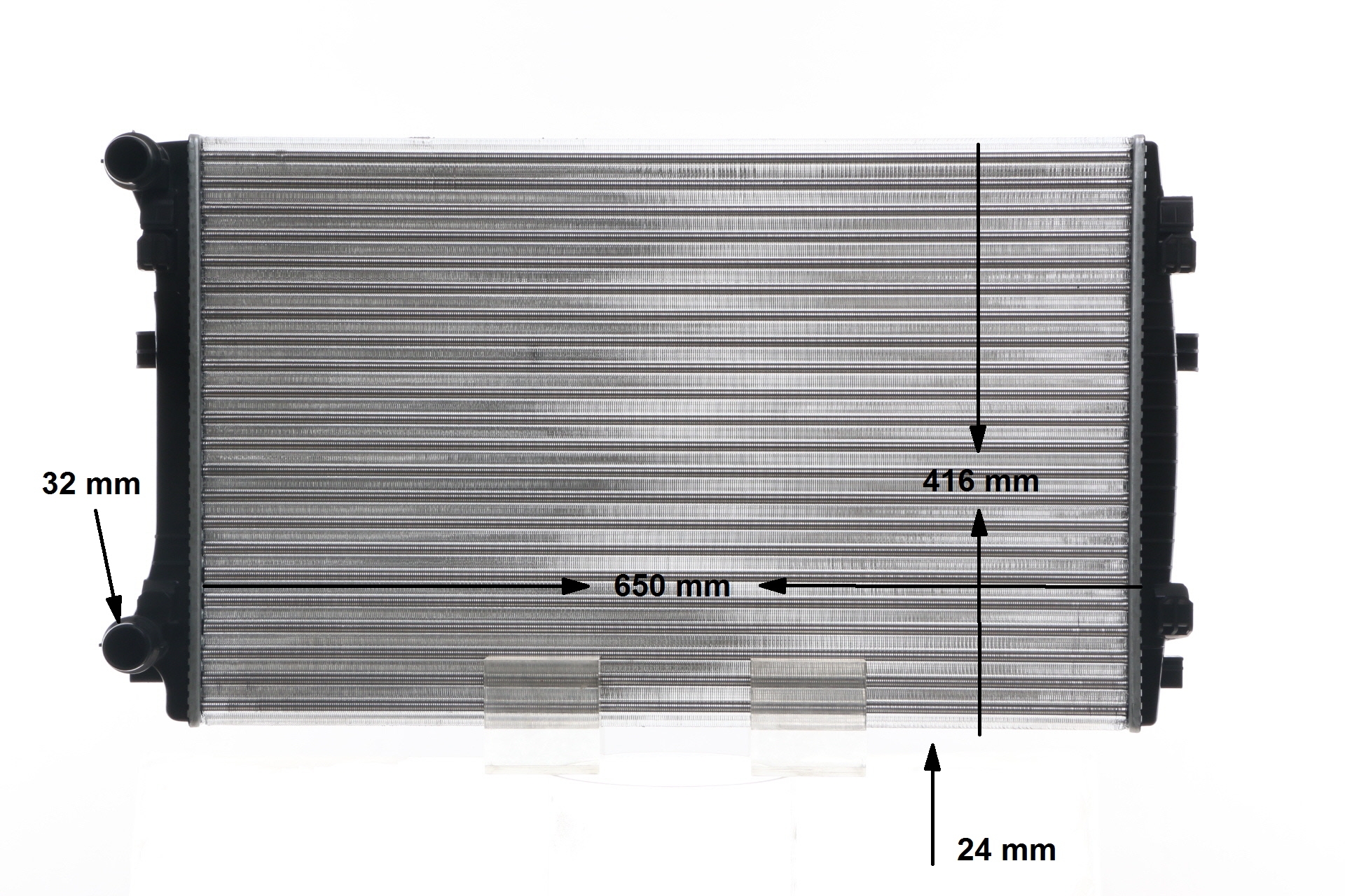 MAHLE ORIGINAL CR 2054 001S Chłodnica, układ chłodzenia silnika SKODA SUPERB (3V3) 150 KM benzyna koszt