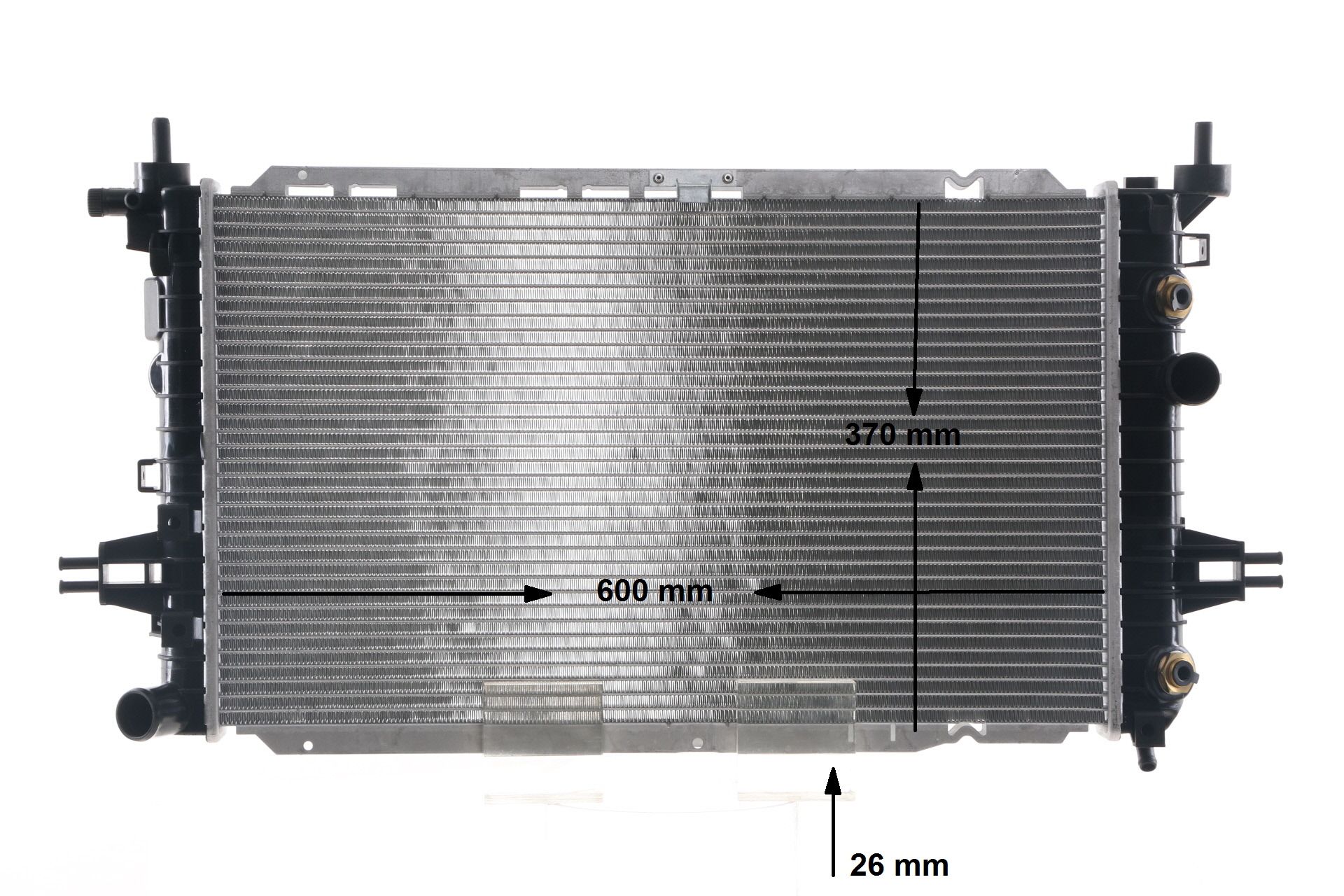 MAHLE ORIGINAL CR 2105 000S: Hűtő, motorhűtés