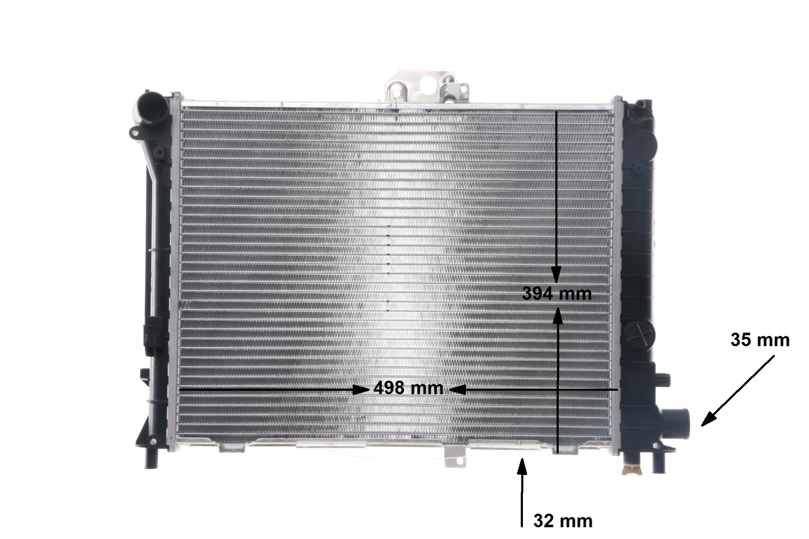 MAHLE ORIGINAL CR 211 000S: Kühler, Motorkühlung BEHR