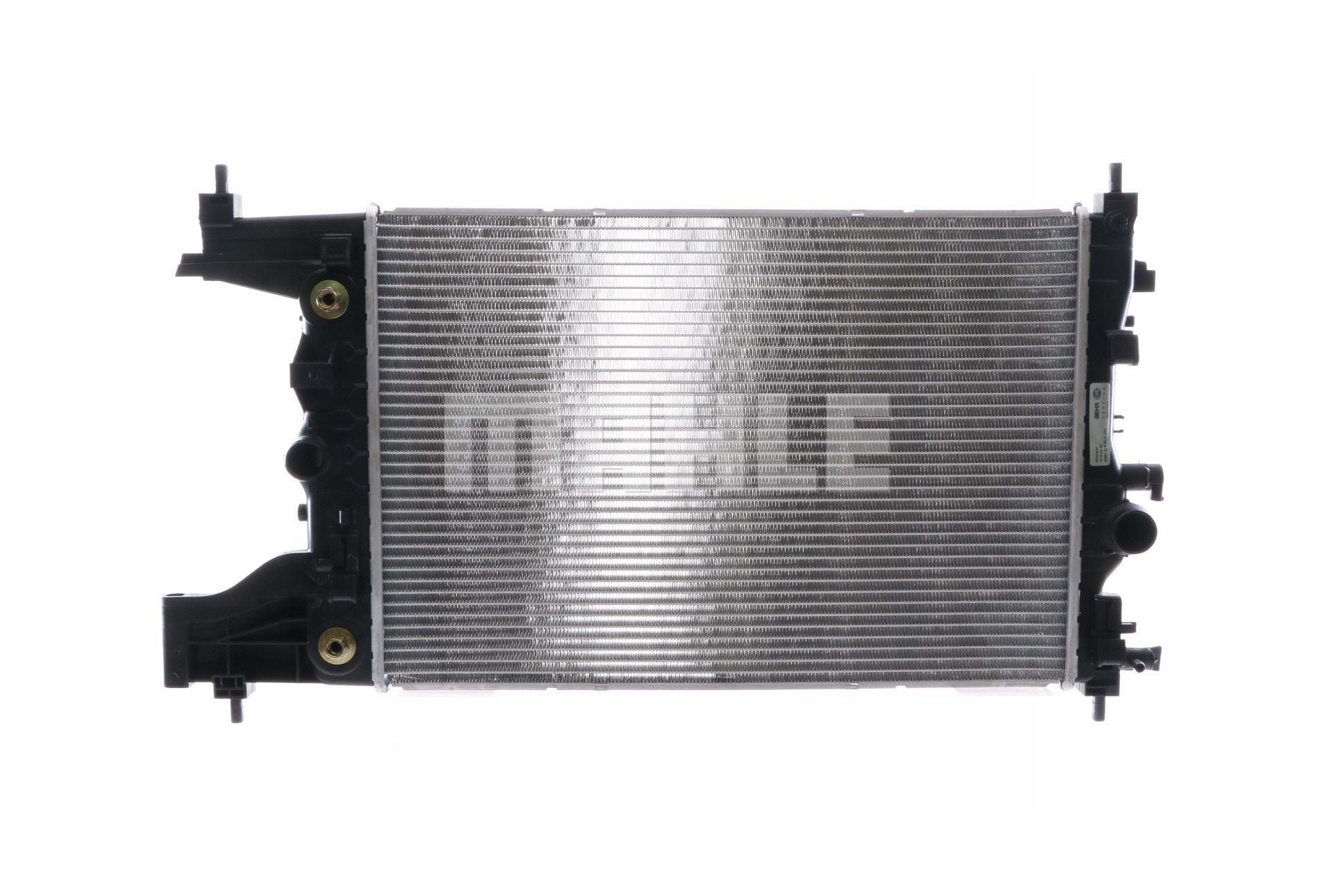 MAHLE ORIGINAL CR 2123 000S: Kühler, Motorkühlung BEHR mit Zubehör, mit Spannelement, mit Verschlussstopfen