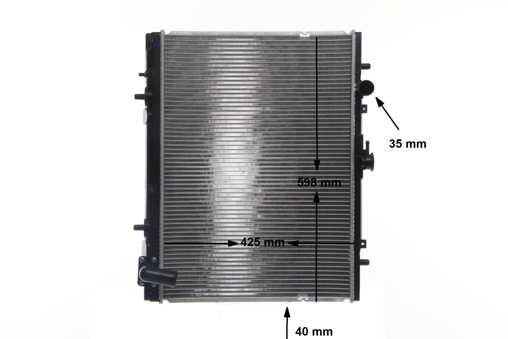 MAHLE ORIGINAL CR 2175 000S: Chłodnica, układ chłodzenia silnika BEHR