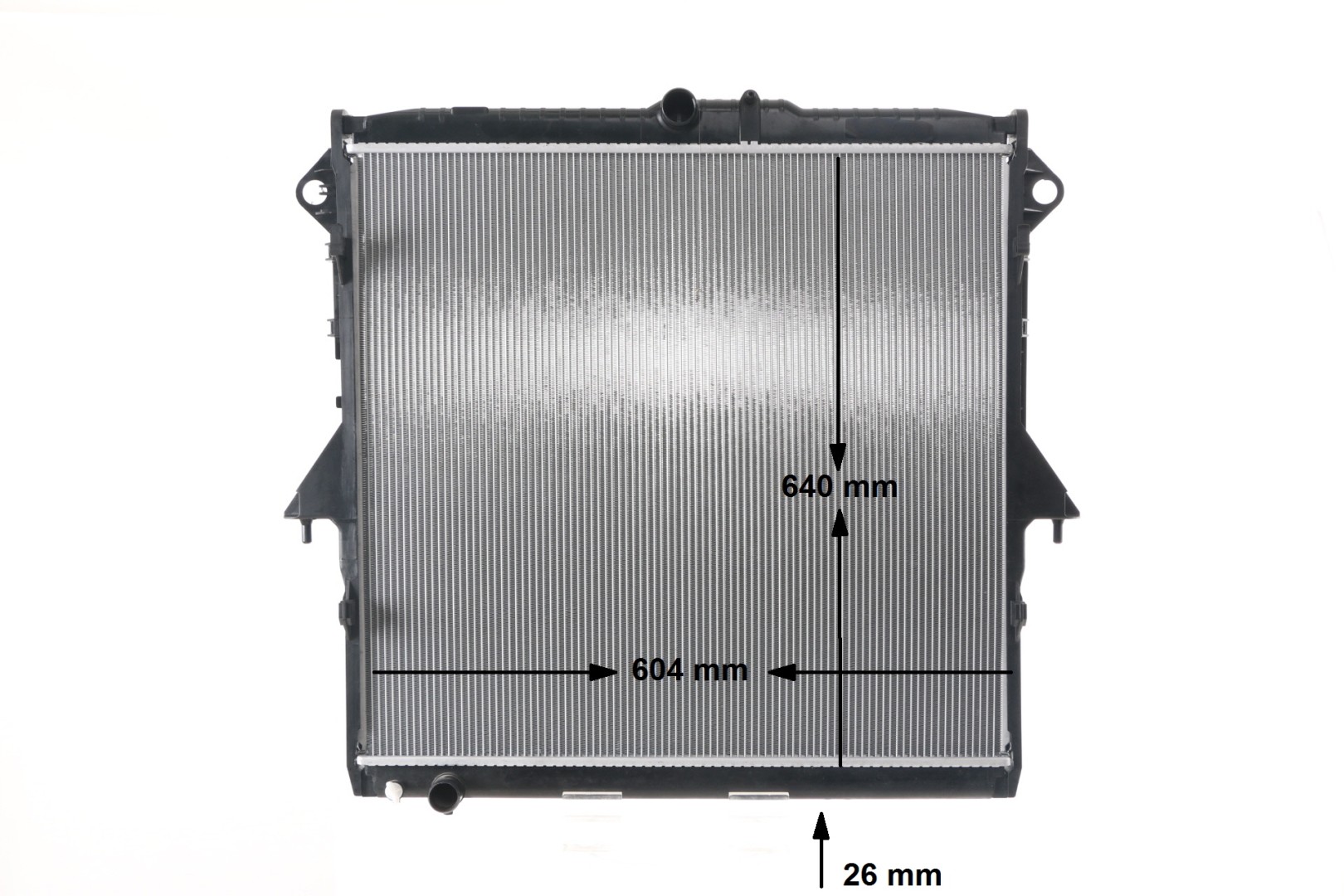 MAHLE ORIGINAL CR 2234 000S: Chłodnica, układ chłodzenia silnika BEHR